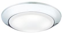 Westinghouse 6323000 - 7 in. 15W LED Surface Mount Chrome Finish Frosted Lens, 4000K