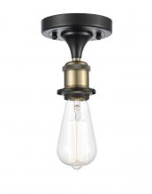 Innovations Lighting 516-1C-BAB - Bare Bulb 1 Light Semi-Flush Mount