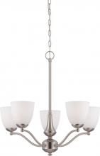Nuvo 60/5035 - PATTON 5 LIGHT CHANDELIER/UP