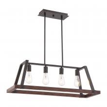 Nuvo 60/6894 - OUTRIGGER 4 LT KITCHEN PENDANT