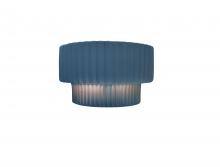 Justice Design Group CER-5780-MDMT - Tier ADA Pleated Wall Sconce